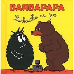livre les petites histoires de barbapapa - barbouille au zoo