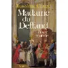 livre madame du deffand et son monde - grand format