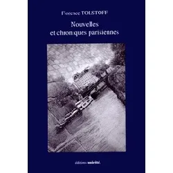livre nouvelles et chroniques parisiennes - grand format