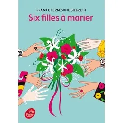 livre six filles à marier - poche