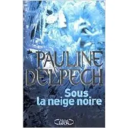 livre sous la neige noire