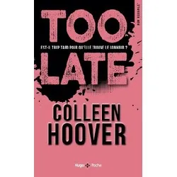 livre too late - poche