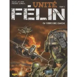 livre unité félin tome 2 - en territoire ennemi