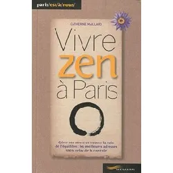 livre vivre zen à paris