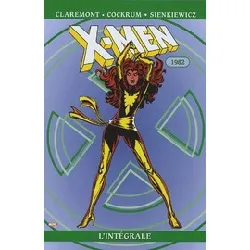 livre x - men l'intégrale - 1982