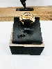 bague bombée en or 5 rangs or 750 millième (18 ct) 6,92g