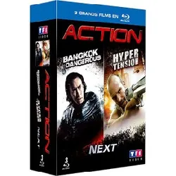 blu-ray action - coffret : bangkok dangerous + hyper tension + next - pack - blu - ray