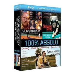 blu-ray coffret 100% absolu - slipstream + la dernière mise + absolution in love