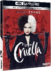 blu-ray cruella [4k ultra - hd + blu - ray]