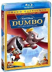 blu-ray dumbo - édition 70ème anniversaire - édition spéciale + dvd