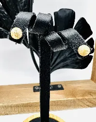 boucles d'oreilles puce boule en or or 750 millième (18 ct) 0,80g