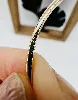 bracelet jonc fin lisse or 750 millième (18 ct) 10,01g