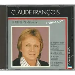cd claude françois - bravo a claude françois - 19 titres originaux (1988)