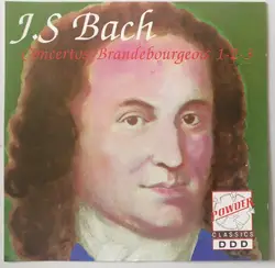 cd j.s. bach - concertos brandebourgeois 1 - 2 - 3 (1990)