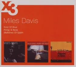 cd miles davis - x3 - kind of blue / porgy & bess / sketches of spain (2007)