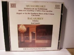 cd modest mussorgsky - pictures at an exhibition - hopak - on the southern shore of the crimea - une larme / islamey (1988)