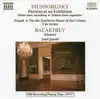 cd mussorgsky / balakirev, jenö jandó - pictures at an exhibition - hopak - on the southern shore of the crimea - une larme / isla
