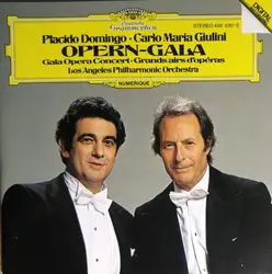 cd placido domingo, carlo maria giulini, los angeles philharmonic orchestra - opern - gala = gala opera concert = grandes airs d'o
