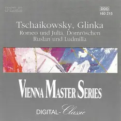 cd tschaikowsky, glinka, the new philharmonic orchestra - romeo und julia, dornröschen, ruslan und ludmilla (1991)