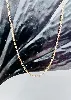 chaîne or maille forçat or 750 millième (18 ct) 3,02g