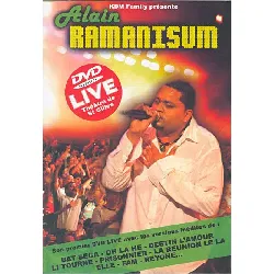 dvd alain ramanisum - live theatre de saint gilles