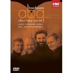 dvd alban berg quartet: beethoven string quartets, vol. 2