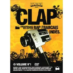 dvd clap - l'indispensable des clips de rap français - volume 1