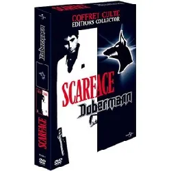 dvd coffret culte - scarface + dobermann