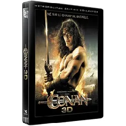 dvd conan - combo blu - ray 3d + 2d + - édition collector boîtier steelbook
