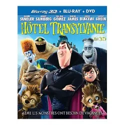 dvd hôtel transylvanie - combo blu - ray 3d + blu - ray + dvd