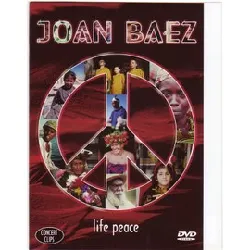 dvd joan baez - life peace