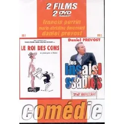 dvd le roi des cons + les insaisissables - pack