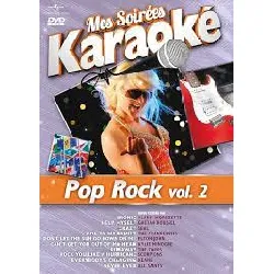 dvd mes soirées karaoké. pop rock vol.2
