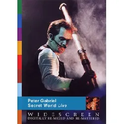 dvd peter gabriel - secret world live