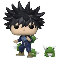 figurine funko! pop - jujutsu kaisen - megumi avec grenouilles (64495) - 1119