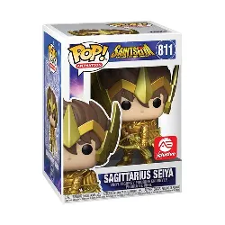 figurine funko! pop - les chevaliers du zodiaque n°811 - sagittaire seiya (47864)