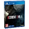 jeu ps4 resident evil 4 remake
