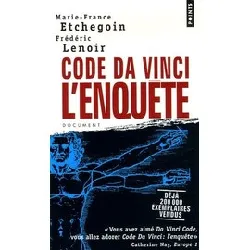 livre code da vinci : l'enquête - poche