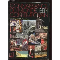 livre connaissance du monde contemporain - b.e.p. 1 - valéry zanghellini