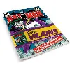 livre dc comics : pack 3 cahiers vilains