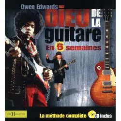 livre dieu de la guitare en 6 semaines