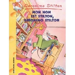 livre geronimo stilton tome 7 - poche - mon nom est stilton, geronimo stilton