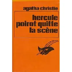 livre hercule poirot quitte la scène - agatha christie