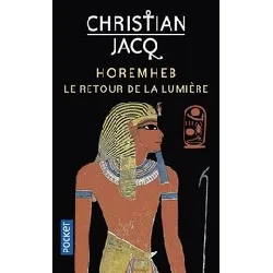 livre horemheb - le retour de la lumière - poche