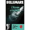 livre l'année criminelle n° 1 - poche