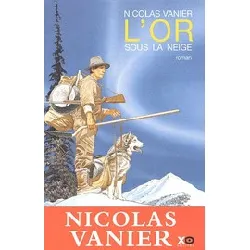 livre l'or sous la neige - grand format