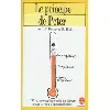 livre le principe de peter ou pourquoi tout va toujours mal - poche