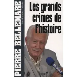 livre les grands crimes de l'histoire - grand format