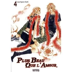 livre plus beau que l'amour tome 4 - tankobon