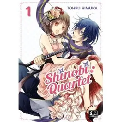livre shinobi quartet - tome 1